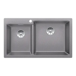 Hafele Silgranit Sink Blanco Pleon BLANCO PLEON 9 SILGRANIT ( 34 x 20 inches )  -  Alu Metallic