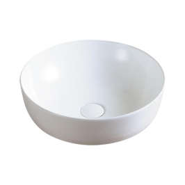 Parryware Table Top Circle Shaped White Basin Area Inslim INSLIM 410 C041K