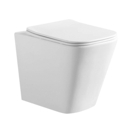 Parryware Back to Wall White Closet WC Inslim INSLIM C8957 with P-Trap