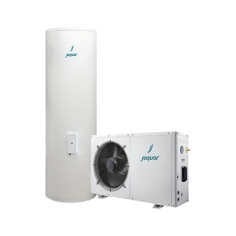 Jaquar Electric Floor Mounting Vertical 300 Ltr Heat Pump Intergra-X Split Heat Pump HPS-WHT-300X in White finish