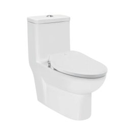 Jaquar Floor Mounted White 1 Piece WC Bidspa ITS-WHT-89851S300PP with S-Trap