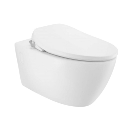 Jaquar Wall Mounted White Closet WC Bidspa ITS-WHT-89953PP with P-Trap
