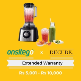 OnsiteGo Extended Warranty For Juicer Mixer Grinder (Rs 5001-10000)