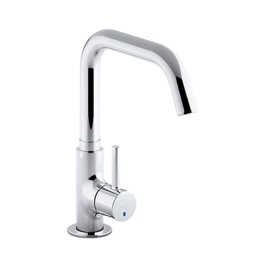 Kohler Table Mounted Regular Kitchen Sink Tap Cuff K-37313IN-4-CP with Swinging Spout in Chrome Finish