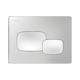 Kohler Flush Plate Pebble K-5413IN-M-CP - Chrome