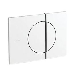 Kohler Flush Plate Note K-75891IN-M-0 - Glossy White