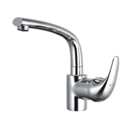 Cavier Table Mounted Regular Kitchen Sink Mixer Koyna KN-07-239 with Swinging Spout in Chrome Finish