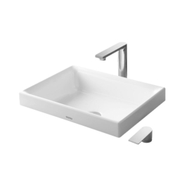 Toto Table Top Rectangle Shaped White Basin Area Console Wash basin L1715#WH