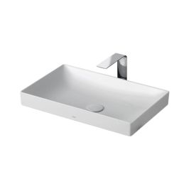 Toto Table Top Rectangle Shaped White Basin Area TR CONSOLE WASHBASIN L4715RE#XW