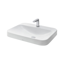 Toto Table Top Rectangle Shaped White Basin Area Console Wash basin L5616CE#XW
