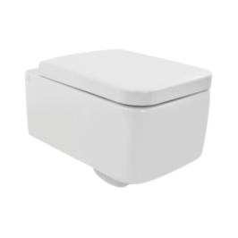 Artize Wall Mounted White Closet WC Le Blanc LBS-WHT-45953BIUF with P-Trap