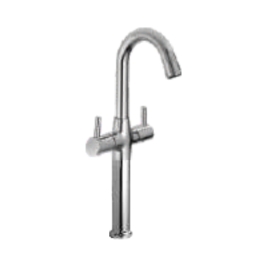 Cavier Floor Mounted Basin Mixer Lucie LC 36-146 - Chrome