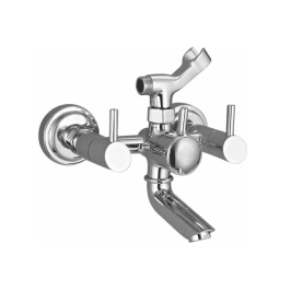 Cavier 2 Way Wall Mixer Lucie LC-36-159 - Chrome Finish