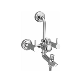 Cavier 3 Way Wall Mixer Lucie LC-36-163 - Chrome Finish