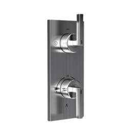 Artize 2 Way Thermostatic Diverter Linea LIN-SSF-71681N - Stainless Steel Finish