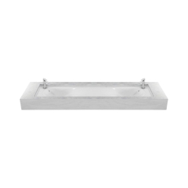 Toto Under Counter Rectangle Shaped White Basin Area UNDER COUNTER WASHBASIN LW279JW/F#W