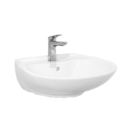 Toto Wall Mounted Rectangle Shaped White Basin Area Wall Hung Washbasin LW300CM#NW1