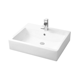 Toto Table Top Rectangle Shaped White Basin Area Console Wash basin LW711RCB#XW
