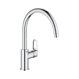 Grohe Table Mounted Regular Kitchen Sink Mixer Bauloop M31232001 with Swinging Spout in Chrome Finish