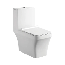 Hindware Floor Mounted White 1 Piece WC Magro MAGRO 92573 with S-Trap