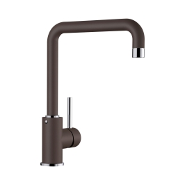 Hafele Table Mounted Regular Kitchen Sink Mixer Blanco MILI with Swinging Spout in Coffee Finish