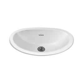 Hindware Counter Top Oval Shaped White Basin Area MINI OVAL 10051