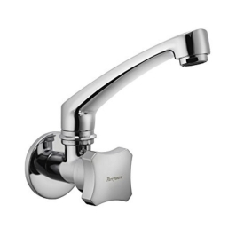 Parryware Wall Mounted Regular Kitchen Sink Tap Jade G0221A1 with Swinging Spout in Chrome Finish