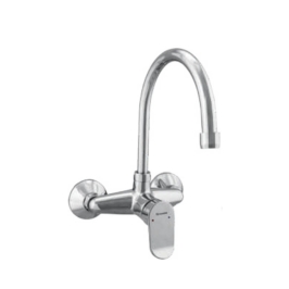 Parryware Wall Mounted Regular Kitchen Sink Mixer Alpha G271XA1 with Swinging Spout in Chrome Finish