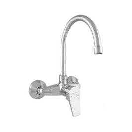 Parryware Wall Mounted Regular Kitchen Sink Mixer Aqua G571XA1 with Swinging Spout in Chrome Finish