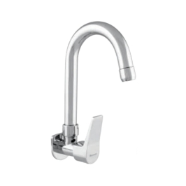 Parryware Wall Mounted Regular Kitchen Sink Tap Aqua G5721A1 with Swinging Spout in Chrome Finish