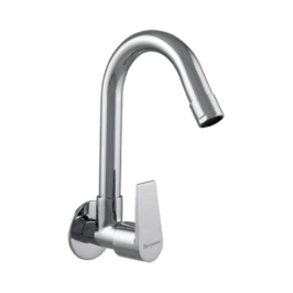 Parryware Wall Mounted Regular Kitchen Sink Tap Praseo T1321A1 with Swinging Spout in Chrome Finish