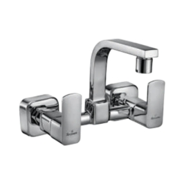 Parryware Wall Mounted Regular Kitchen Sink Mixer Quattro T2335A1 with Swinging Spout in Chrome Finish
