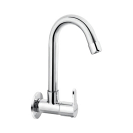 Parryware Wall Mounted Regular Kitchen Sink Tap Claret T4621A1 with Swinging Spout in Chrome Finish