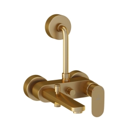 Jaquar 3 Way Wall Mixer Opal Prime OPP-GBP-15125PM Normal Flow - Gold Bright PVD Finish
