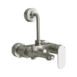 Jaquar 3 Way Wall Mixer Opal Prime OPP-SSF-15125PM Normal Flow - Stainless Steel Finish