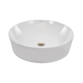 Jaquar Table Top Circle Shaped White Basin Area Opal OPS WHT 15901N