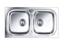 Nirali Stainless Steel Sink Popular Range PRIDE ( 32.5 x 18.5 inches )