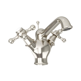 Jaquar Table Mounted Regular Basin Mixer Queens QQT-SSF-7169B - Stainless Steel