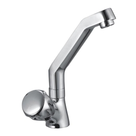 Cavier Table Mounted Regular Kitchen Sink Tap Quantico QT-19-141 with Swinging Spout in Chrome Finish