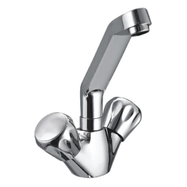 Cavier Table Mounted Regular Kitchen Sink Mixer Quantico QT-19-153 with Swinging Spout in Chrome Finish