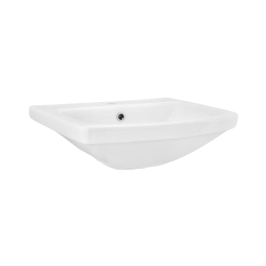 Parryware Wall Mounted Rectangle Shaped White Basin Area Qubex QUBEX C041Y