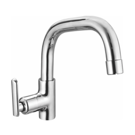 Cavier Table Mounted Regular Kitchen Sink Tap Ruby RB-34-141 with Swinging Spout in Chrome Finish