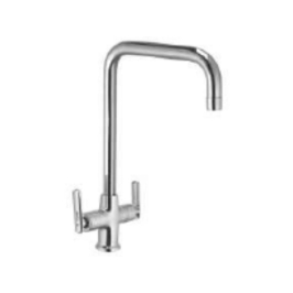 Cavier Table Mounted Regular Kitchen Sink Mixer Ruby RB-34-149 with Swinging Spout in Chrome Finish