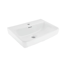 Parryware Wall Mounted Rectangle Shaped White Basin Area Resolute RESOLUTE C8982