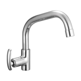 Cavier Table Mounted Regular Kitchen Sink Tap Rainy RN-50-141 with Swinging Spout in Chrome Finish