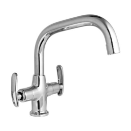 Cavier Table Mounted Regular Kitchen Sink Mixer Rainy RN-50-153 with Swinging Spout in Chrome Finish