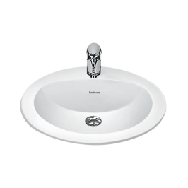 Hindware Counter Top Circle Shaped White Basin Area ROUND STARLET 10052