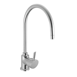 Cavier Table Mounted Regular Kitchen Sink Mixer Rienza RZ-15-237 with Swinging Spout in Chrome Finish