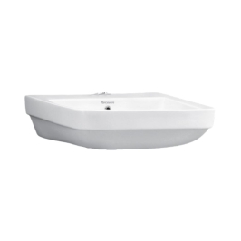 Parryware Wall Mounted Rectangle Shaped White Basin Area Sepia S SEPIA S C8984