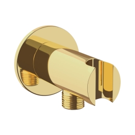 Jaquar Shower Fitting Wall Bracket SHA-GLD-566R - Full Gold